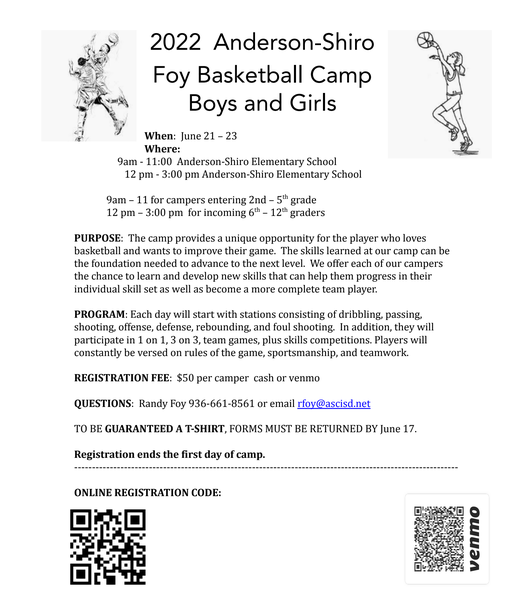 Basketball Camp Flyer 2